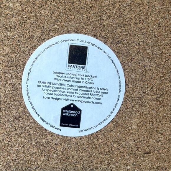 Pantone Universe RARE Large Colorful Placemats Box Set of 4 - Picture 10 of 12